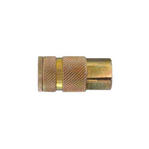 TOPRING 23.842C Quick Manual Coupler, 1/4 in, FNPT, Steel, Zinc