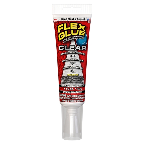 GFSWHTC04 Construction Adhesive, Clear, 4 oz Tube