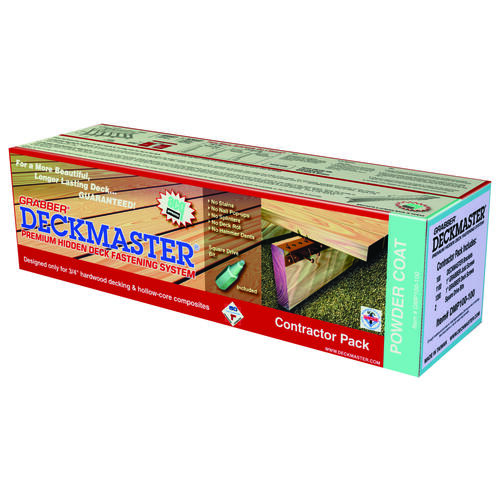 Grabber Construction DMP100-100 Deckmaster Series Hidden Bracket, Powder-Coated - pack of 100