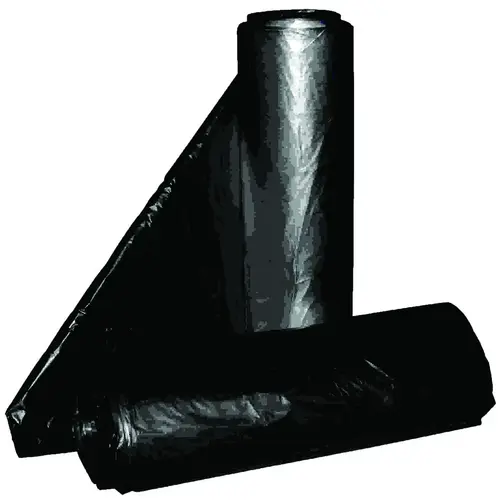 ALUF PLASTICS RCT-45XX Royal Crown Top Liner, 40 x 46 in, 45 gal Capacity, Metalocene Blend, Black - pack of 100