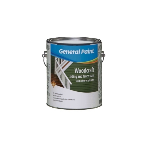 Woodcraft Siding and Fence Stain, Liquid, 1 gal - pack of 4