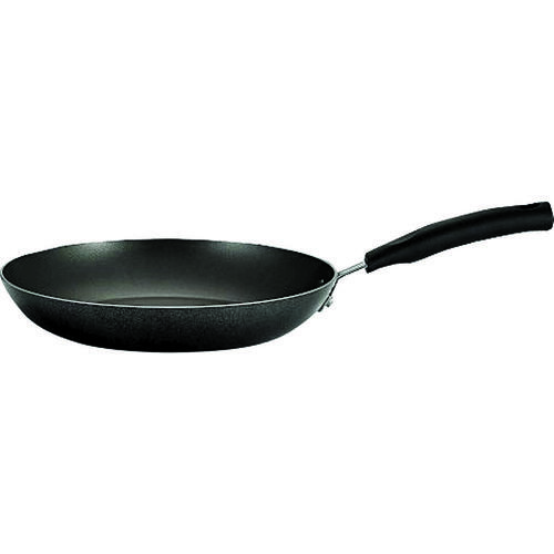 C5310564 Fry Pan, 10 in Dia, Aluminum Pan, Black Pan, Ergonomic Handle