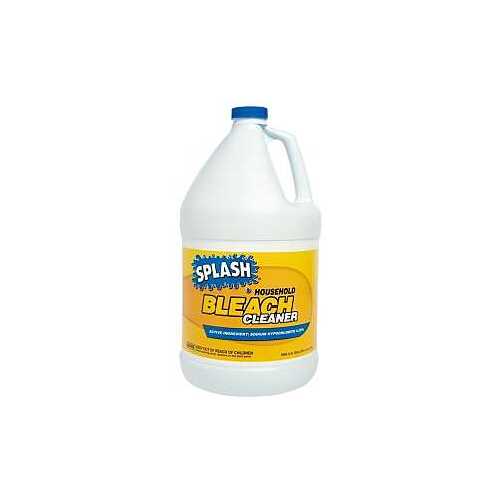 Household Bleach, 1 gal, Liquid, Slight Chlorine Yellow