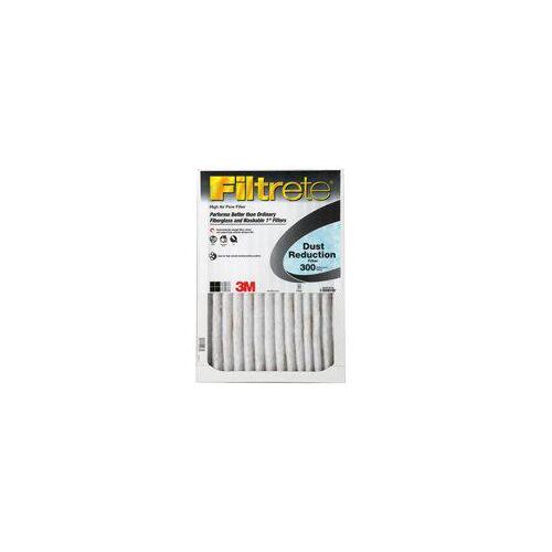 Filtrete 307DC Dust Reduction Filter, 20 in L, 10 in W, 300 MPR