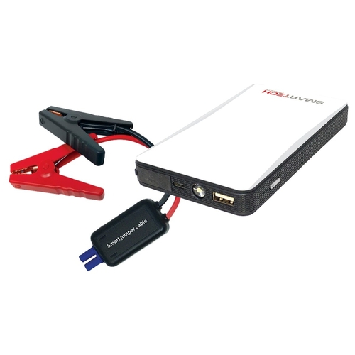 SMARTECH GSK-6000 Vehicle Jump Starter and Power Bank, 5 V, 2.1 A, Lithium Battery