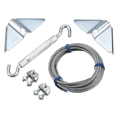 Onward 299XR Anti-Sag Gate Kit, Steel, Zinc, For: Up To 7 ft 6 in Diagonal Bracing (Approximately 5 ft x 6 ft) Gates