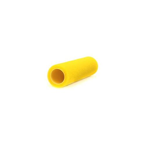 High-Capacity Roller Cover, 3/8 in Thick Nap, 9 in L, Foam Cover, Yellow