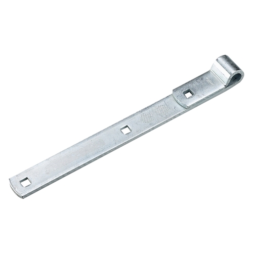 Hinge Strap, 4.7 mm Thick Leaf, Steel, Zinc, 150 lb