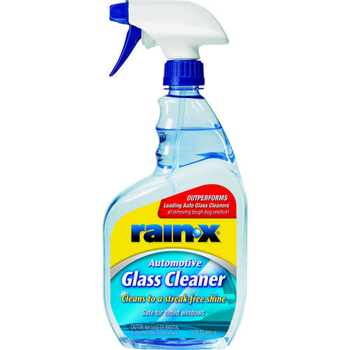 Rain-X 630018/800001679 Glass Cleaner, 23 oz, Liquid, Alcohol Clear