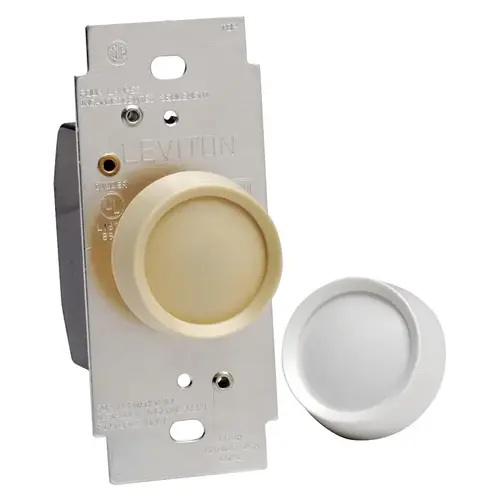 Dimmer Knob Trimatron Light Almond & White 600 W Rotary Light Almond & White