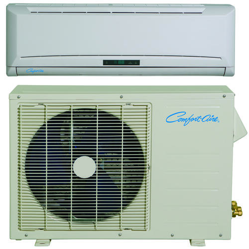 Comfort-Aire SMH12SC-0-25-KIT Mini-Split Air Conditioner, 115 V, 12,000 Btu Cooling, 11.5 EER, Remote Control