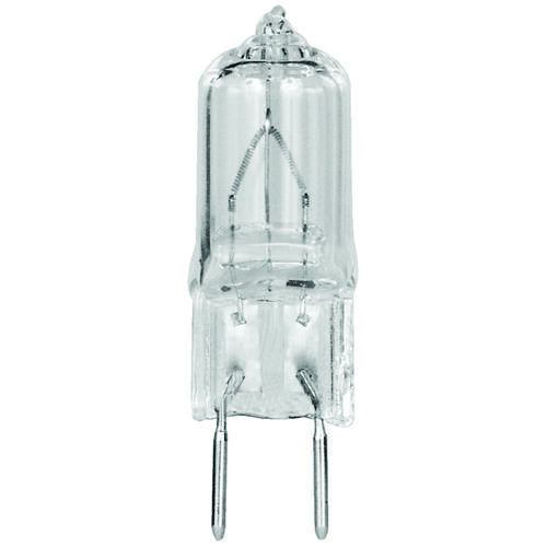 Halogen Bulb, 50 W, G8 Lamp Base, JCD T4 Lamp, 3000 K Color Temp, 2000 hr Average Life - pack of 6