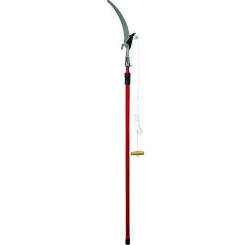 Corona TP 4210 Tree Pruner, 1 in Dia Cutting Capacity, Steel Blade, Fiberglass Handle, 10 ft L Extension