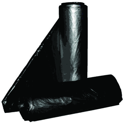 ALUF PLASTICS PG6-5851 PG6 Can Liner, 50 to 55 gal Capacity, Repro Blend, Black - pack of 100
