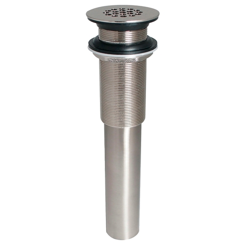 Stylewise K82074BN Open Grid Sink Drain, 11/4 in Connection, Brass