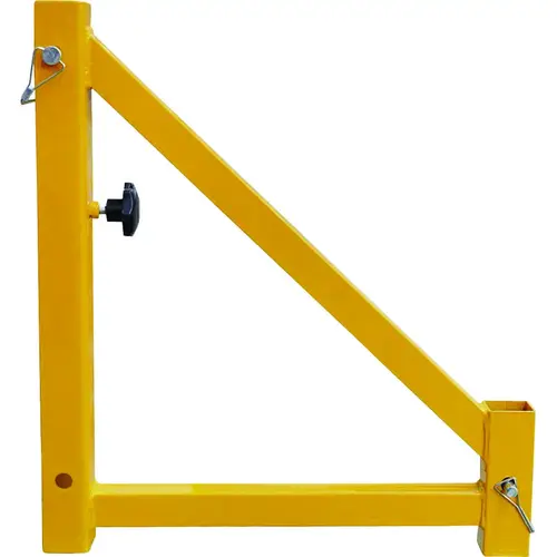 Scaffold Outrigger, Steel, Yellow, Powder Coated, For: 8795478 Model Scaffold