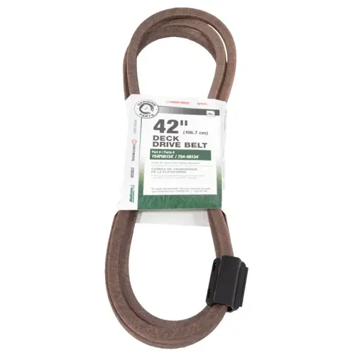 Deck Drive Belt, 117 in L, 1/2 in W, 42 in Deck