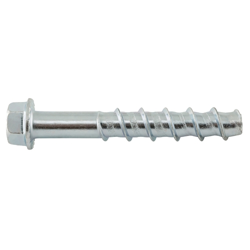 DEWALT PFM1411240 Screw-Bolt+ Screw Anchor, 3/8 in Dia, 3 in L, Carbon Steel, Zinc - pack of 50