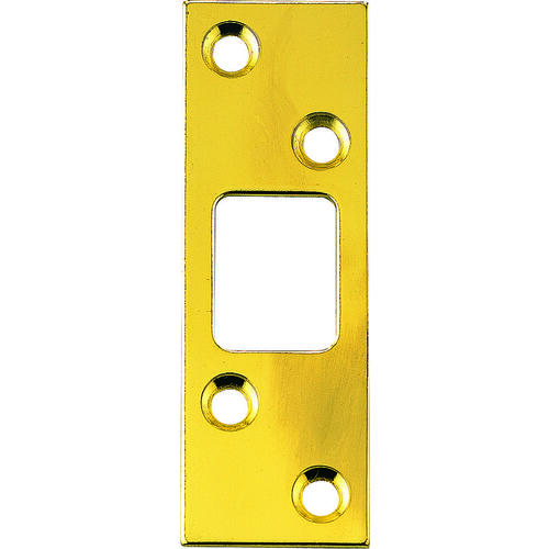 Security Strike, Steel, Brass, 3-5/8 in H, 1-1/4 in W