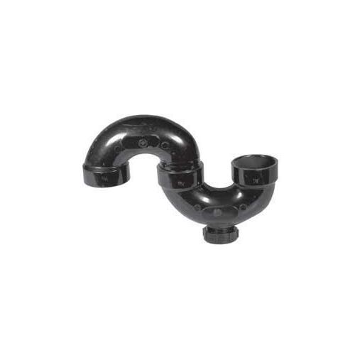 S-Trap with Cleanout, 1-1/2 in, Hub