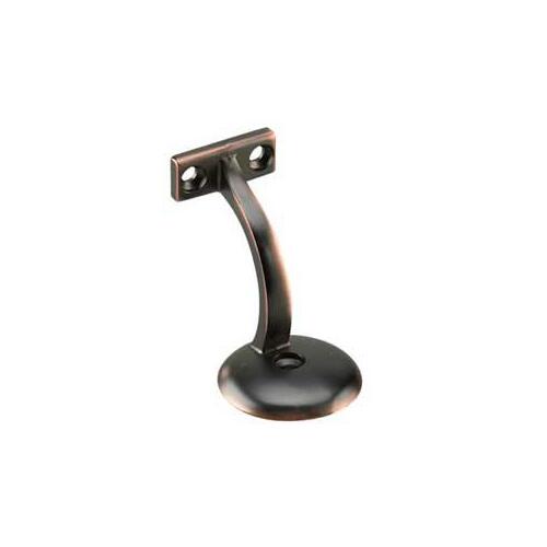 Heavy-Duty Handrail Bracket, Metal, Oil-Rubbed Bronze