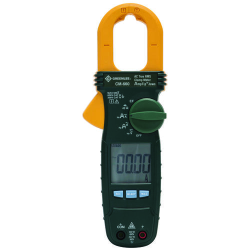 CM-660 Clamp Meter, 6000 Count Resolution, LCD Display