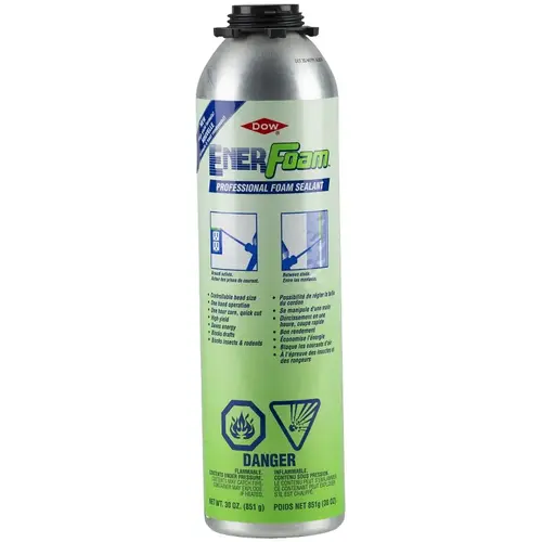 ENERFOAM Foam Sealant, Foam, Off White, 30 oz