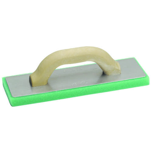 Masonry Float, 12 in L Blade, 4 in W Blade, 3/4 in Thick Blade, Fine Cell Plastic Foam Blade