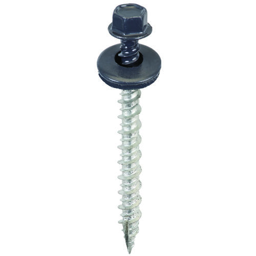 Acorn SW-MW2CG250 Screw, #9 Thread, High-Low, Twin Lead Thread, Hex Drive, Self-Tapping, Type 17 Point