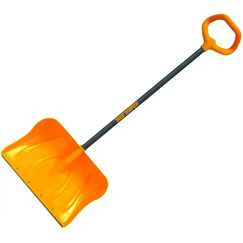 1649800 Snow Shovel, 18-1/2 in W Blade, 13-1/2 in L Blade, Combo Blade, Polyethylene Blade, 51 in OAL