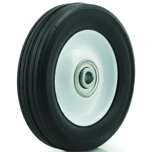 DH CASTERS W-MH06112B4W Hub Wheel, Medium-Duty, Rubber