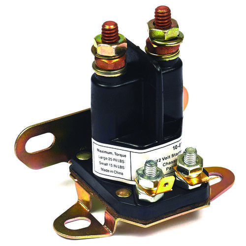 Starter Solenoid, 4-Terminal, For: Engines
