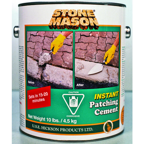 Stone Mason Instant Patching Cement, Light Gray, 4.5 kg