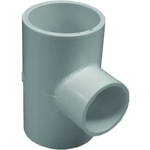 401251BC Reducing Pipe Tee, 2 x 1-1/2 in, Slip, PVC, SCH 40 Schedule