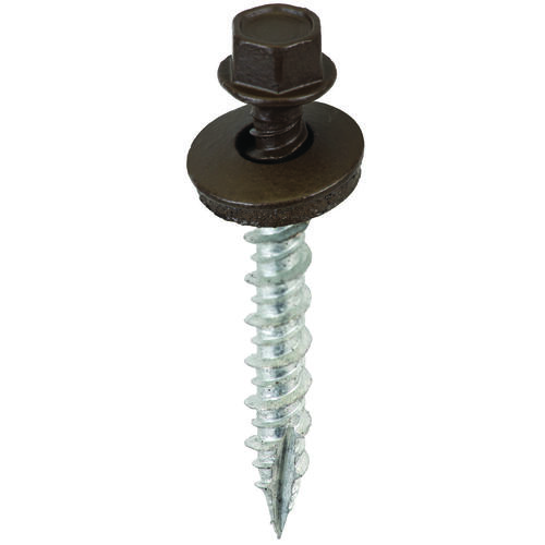 Acorn SW-MW15BS250 Screw, #9 Thread, High-Low, Twin Lead Thread, Hex Drive, Self-Tapping, Type 17 Point