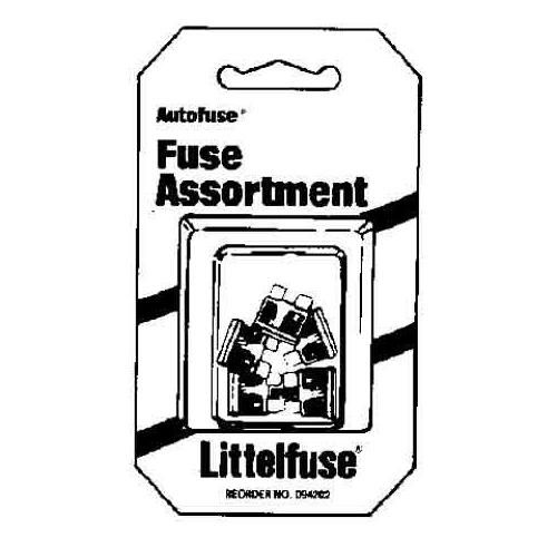 Littelfuse, Inc 00940202ZP Fuse Kit, Fast Acting Fuse, ATO, 5 to 30 A - pack of 5