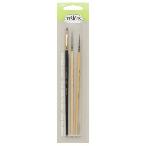 BRUSH PAINT PREM GRAY SET OF 3 - pack of 3