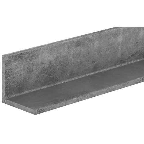 Reliable AP11472 Mekano Series Angle Stock, 72 in L, 1/8 in Thick, Steel