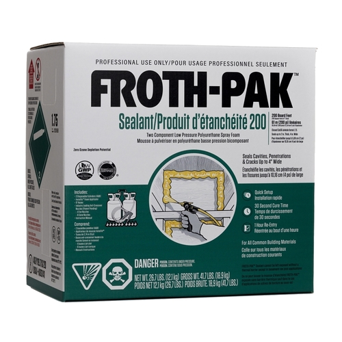 DuPont 12031869 Froth-Pak Series Foam Sealant Kit, 41.7 lb