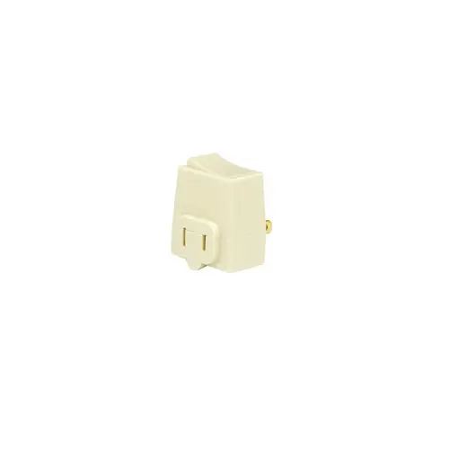 1469-I Switch Tap, 13 A, 125 V, 1-15R, Ivory