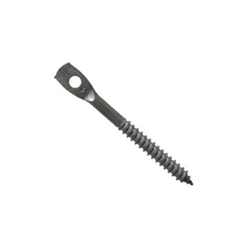 Lag Screw, 3 in L, Zinc - pack of 15