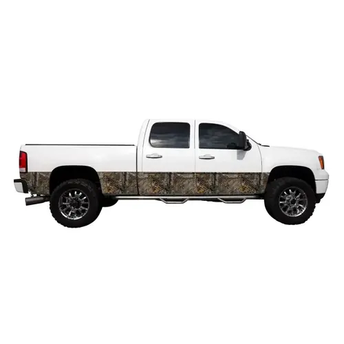 RealTree RT-VAK16-XT Decal Kit, Rocker Panel, Vinyl Adhesive