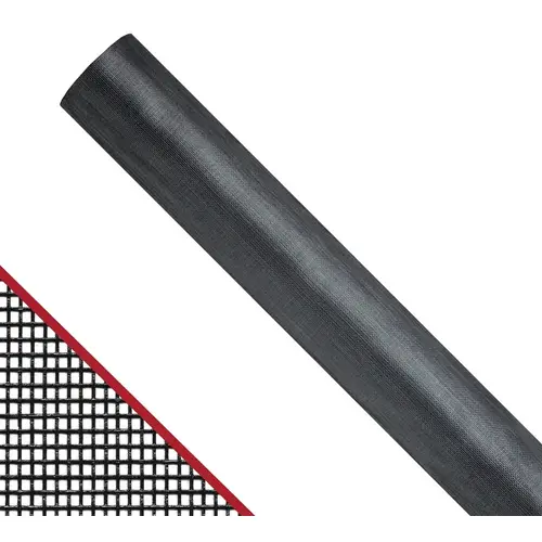 ADFORS FCS10321-M Door and Window Screen, 100 ft L, 36 in W, Fiberglass, Charcoal