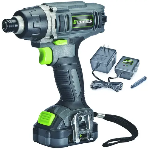 Impact Driver, Battery Included, 12 V, 1/4 in Drive, Hex Drive, 3000 ipm, 2300 rpm Speed