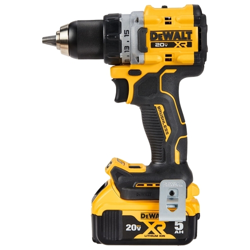 XR Series Drill Driver Kit, Battery Included, 20 V, 5 Ah, 1/2 in Chuck, Keyless, Ratcheting Chuck