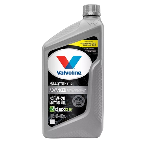 Valvoline VV927 Motor Oil, 5W-20, 1 qt Bottle