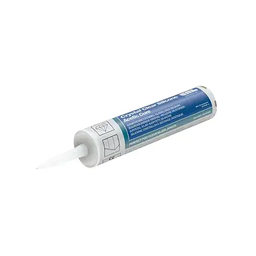 EU Crystal Clear Silicone Sealant - 310 ml Cartridge