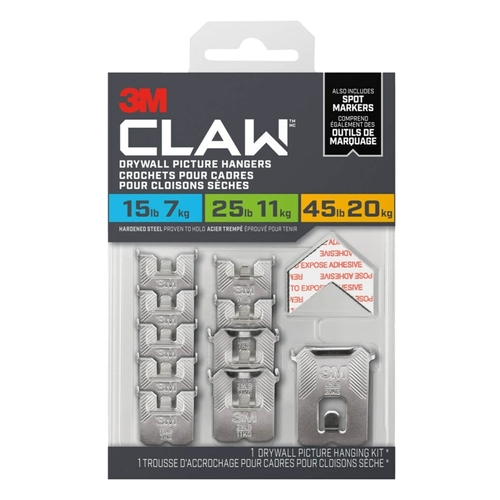CLAW 3PHKITM-10EF HANGER PICT DRYWALL VARIETY PK