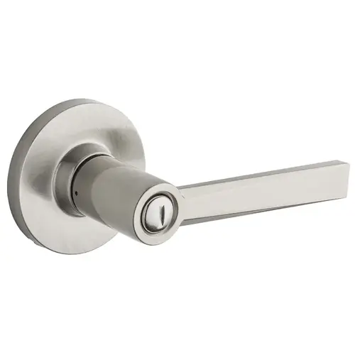 Westley Series Privacy Lever, Satin Nickel