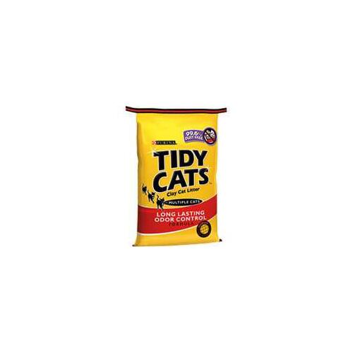 Cat Litter, 10 lb Capacity, Gray/Tan, Granular Bag